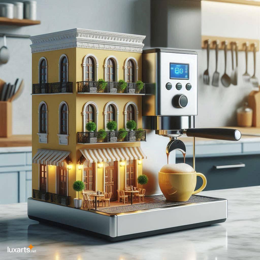Brew Your Coffee in Style: Innovative Coffee Shop Shaped Coffee Maker coffee shop shaped coffee maker 8