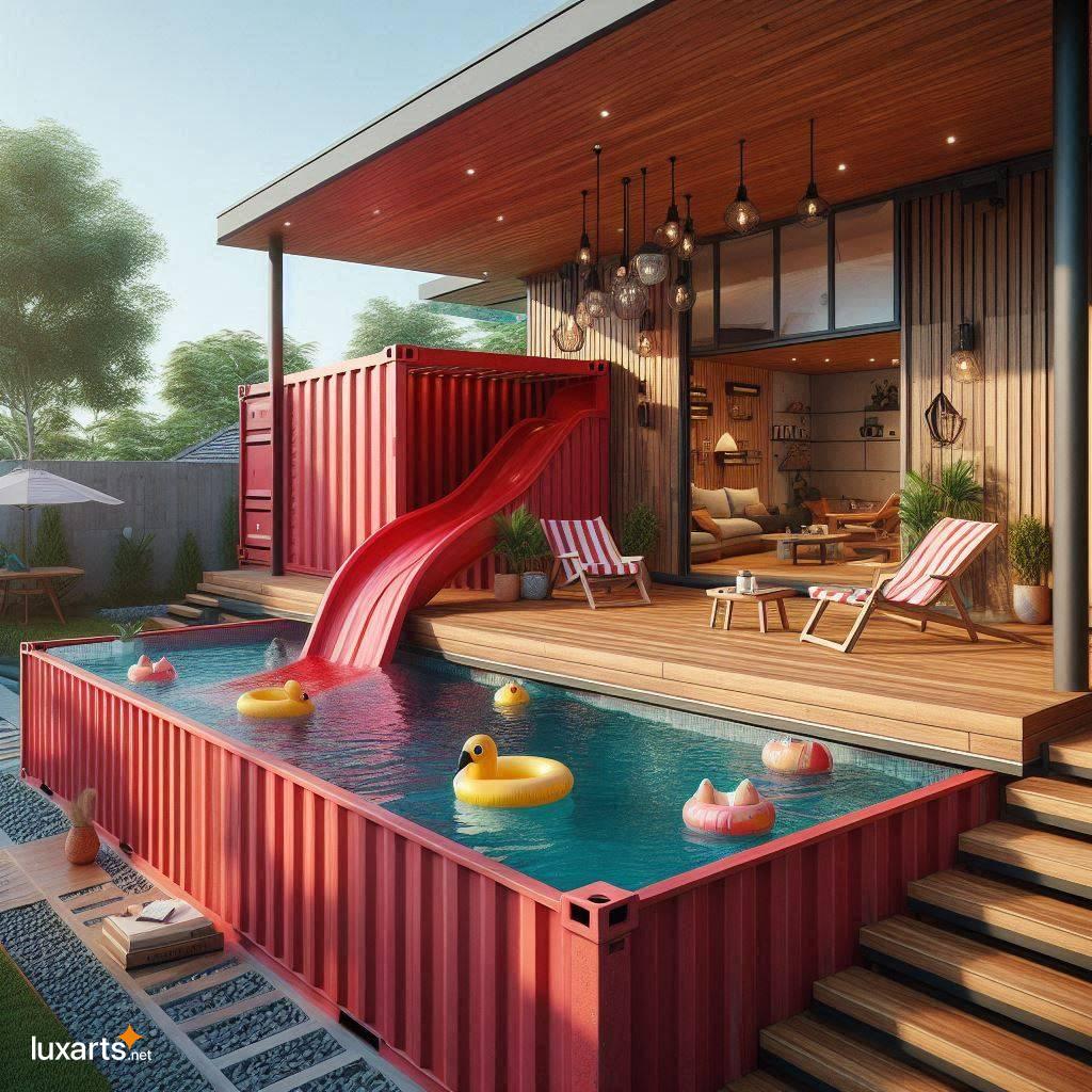 Unleash Your Creativity: Transform Shipping Containers into Stunning Backyard Pools container pool backyard ideas 10