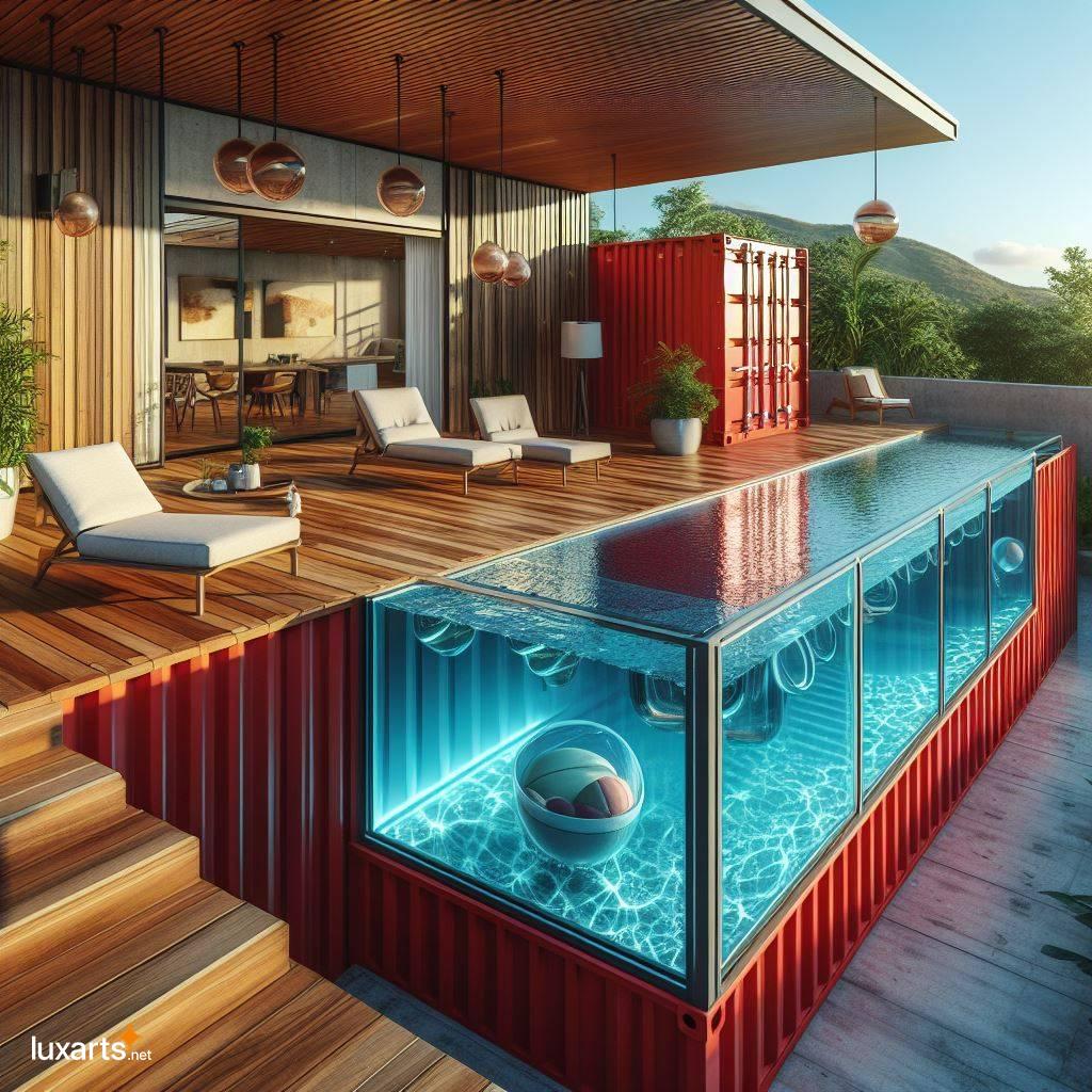 Unleash Your Creativity: Transform Shipping Containers into Stunning Backyard Pools container pool backyard ideas 12