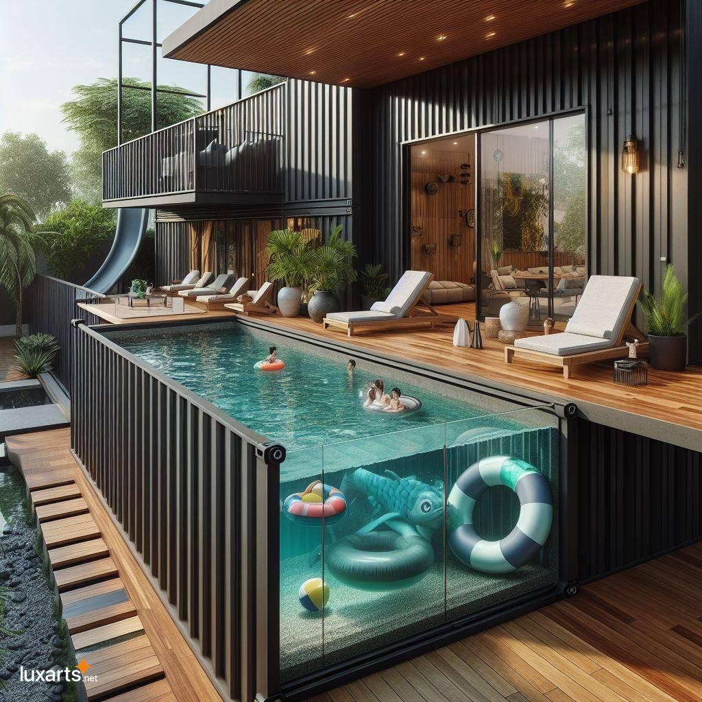 Unleash Your Creativity: Transform Shipping Containers into Stunning Backyard Pools container pool backyard ideas 2