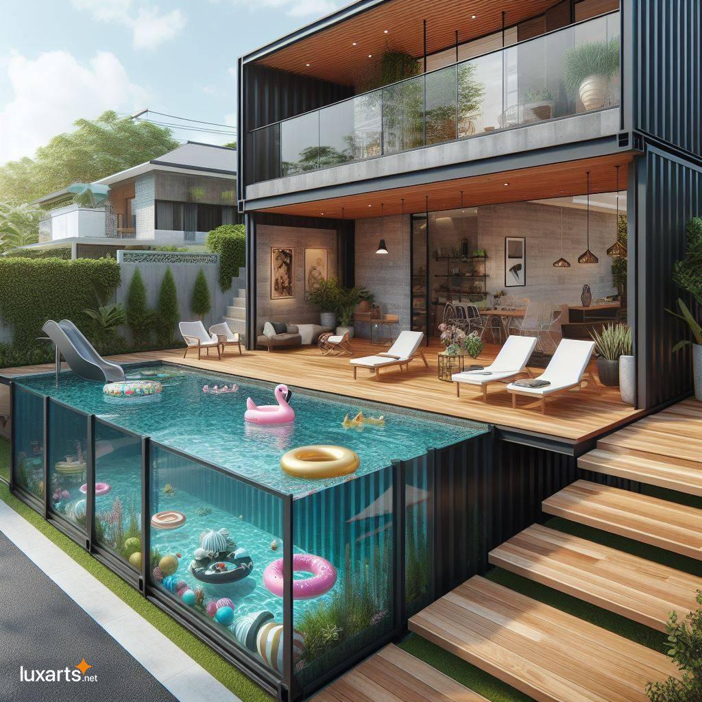 Unleash Your Creativity: Transform Shipping Containers into Stunning Backyard Pools container pool backyard ideas 6