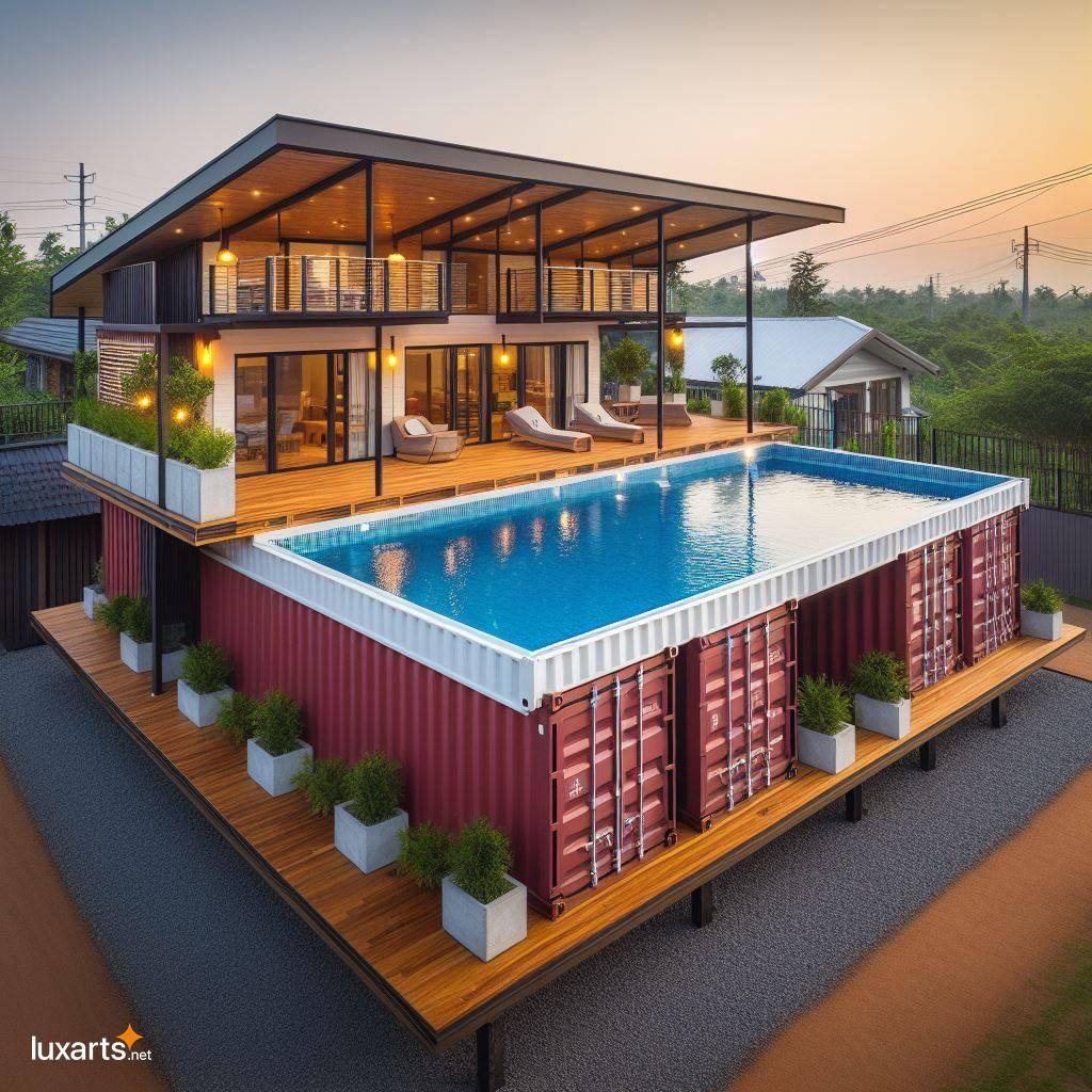Unleash Your Creativity: Transform Shipping Containers into Stunning Backyard Pools container pool backyard ideas 8