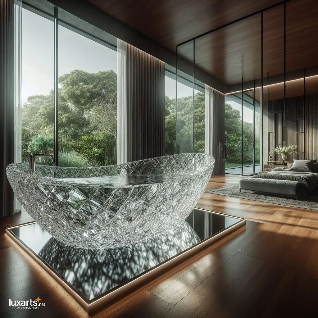 Bathe in Luxury: Unleash the Enchanting Beauty of a Crystal Bathtub crystal bathtub 7