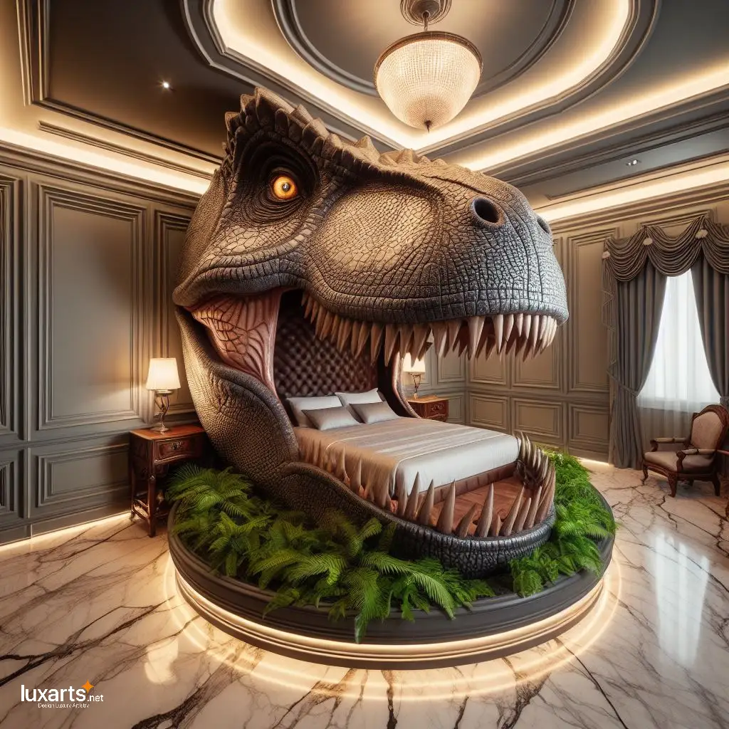 Dinosaur Head Bed: Sleep Among the Dinosaurs in Style and Comfort dinosaur head bed 10