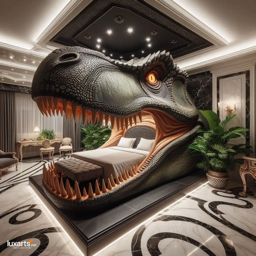 Dinosaur Head Bed: Sleep Among the Dinosaurs in Style and Comfort dinosaur head bed 11
