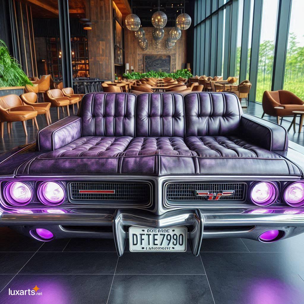 Dodge Charger RT 1970 Shaped Sofa: Sit, Relax, and Admire dodge charger rt shaped sofa 12
