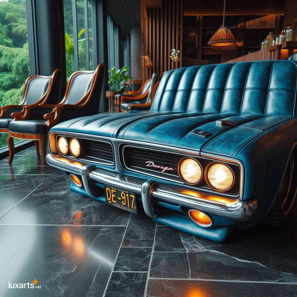 Dodge Charger RT 1970 Shaped Sofa: Sit, Relax, and Admire dodge charger rt shaped sofa 13