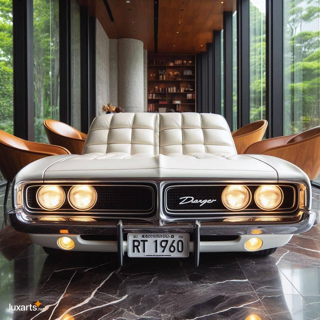 Dodge Charger RT 1970 Shaped Sofa: Sit, Relax, and Admire dodge charger rt shaped sofa 2