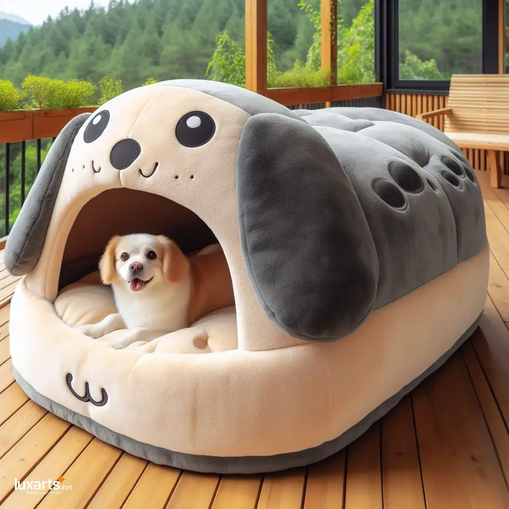 10 Creative and Adorable Dog Shaped Beds for Your Playful Pet dog shaped dog beds 11