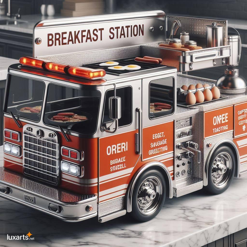 Fuel Your Mornings with a Fire Truck Inspired Breakfast Station fire truck inspired breakfast station 4