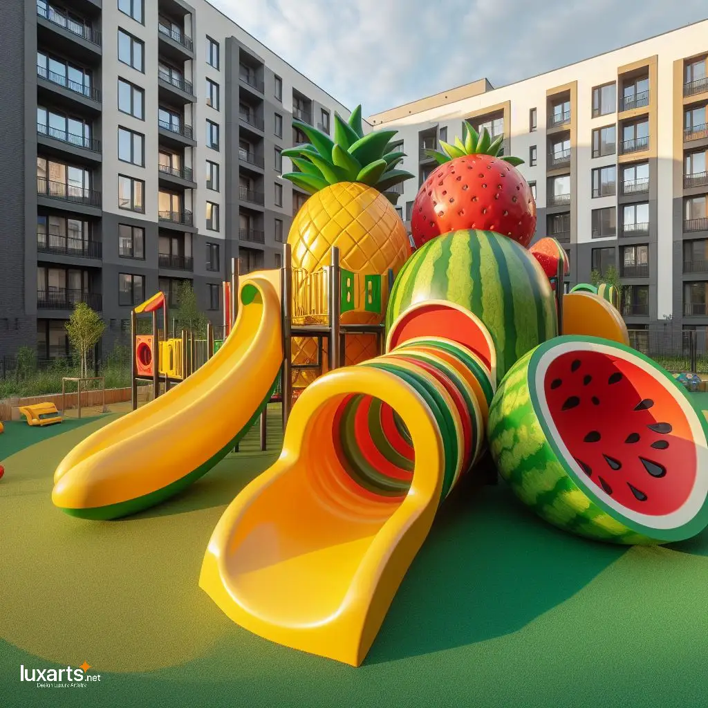 Where Playtime Grows: Explore a Whimsical Fruit-Inspired Outdoor Playground fruit inspired outdoor playground 10