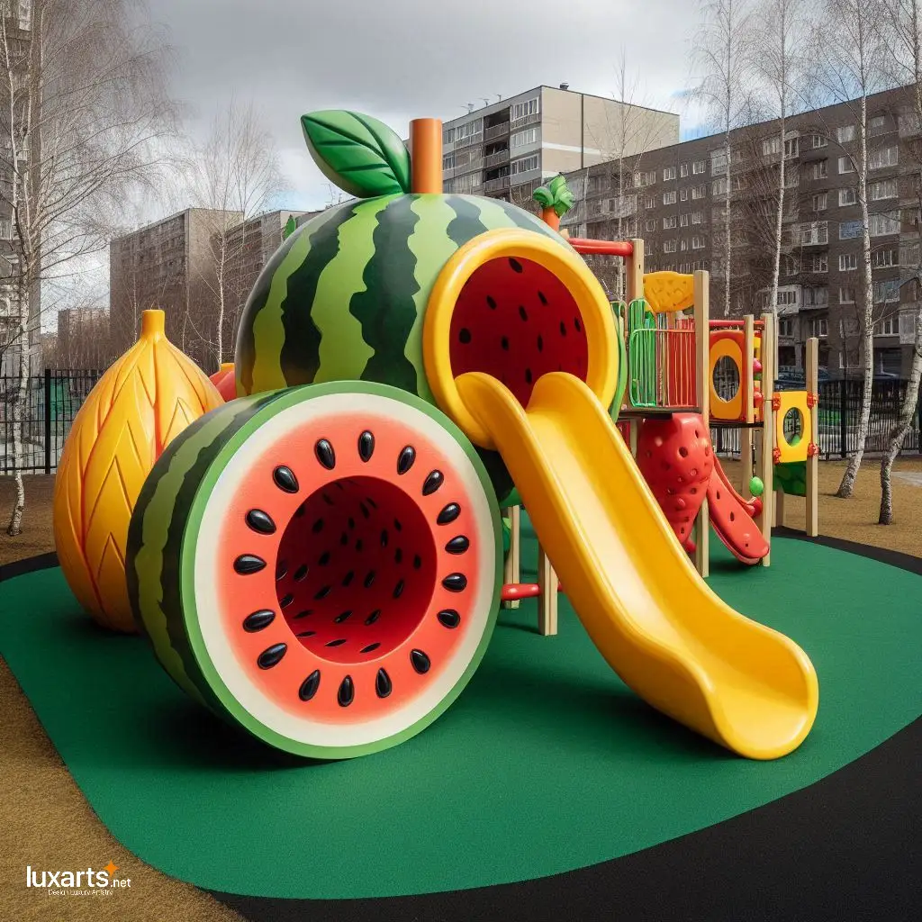 Where Playtime Grows: Explore a Whimsical Fruit-Inspired Outdoor Playground fruit inspired outdoor playground 3