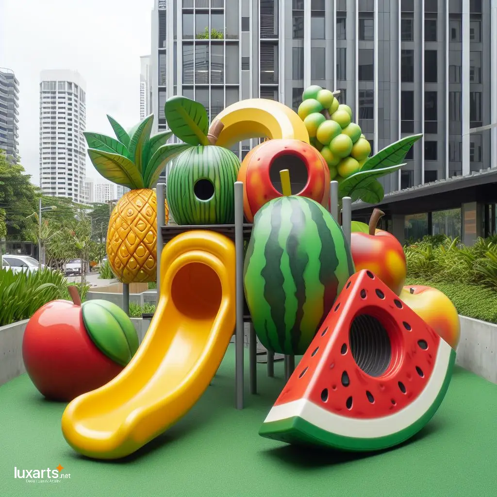 Where Playtime Grows: Explore a Whimsical Fruit-Inspired Outdoor Playground fruit inspired outdoor playground 4