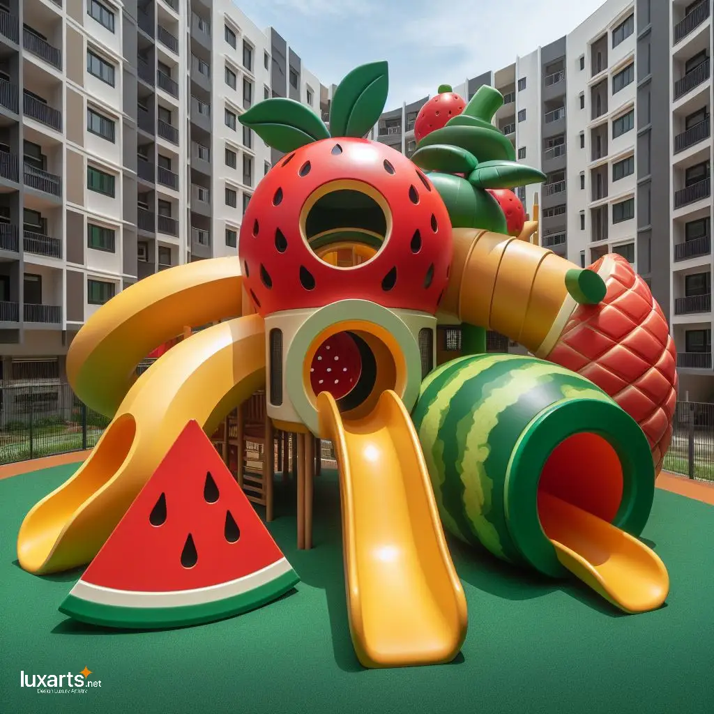 Where Playtime Grows: Explore a Whimsical Fruit-Inspired Outdoor Playground fruit inspired outdoor playground 5