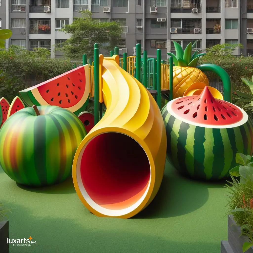 Where Playtime Grows: Explore a Whimsical Fruit-Inspired Outdoor Playground fruit inspired outdoor playground 7