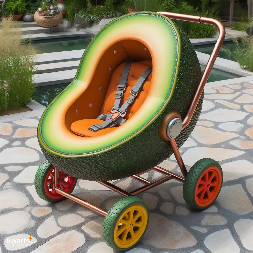 Sweet Rides for Little Sprouts: Explore Fruit-Themed Stroller Options fruit shaped strollers 2