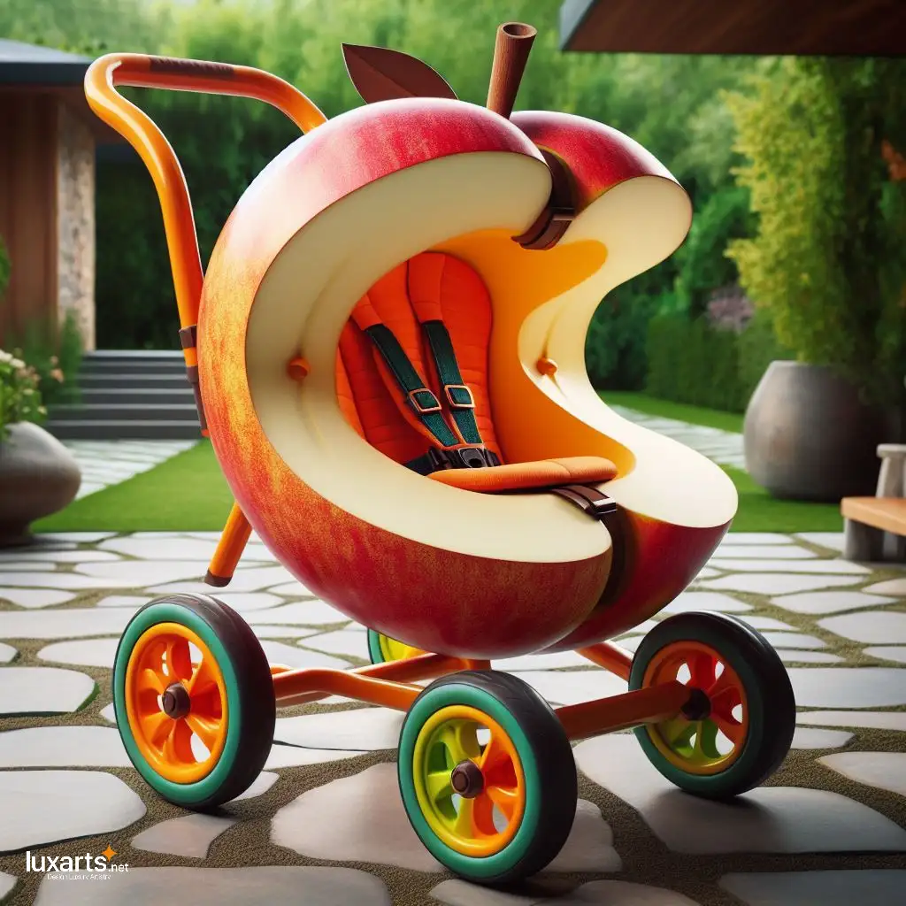Sweet Rides for Little Sprouts: Explore Fruit-Themed Stroller Options fruit shaped strollers 5