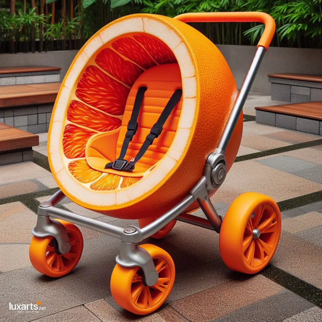 Sweet Rides for Little Sprouts: Explore Fruit-Themed Stroller Options fruit shaped strollers 7
