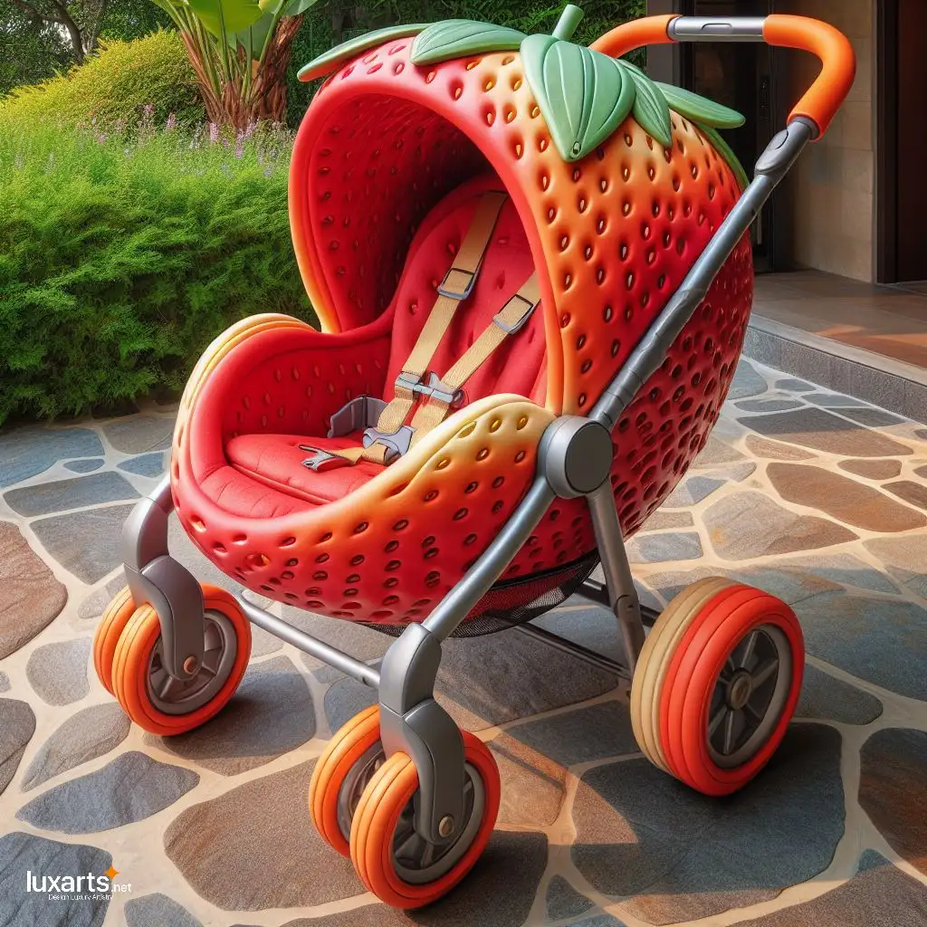 Sweet Rides for Little Sprouts: Explore Fruit-Themed Stroller Options fruit shaped strollers 8