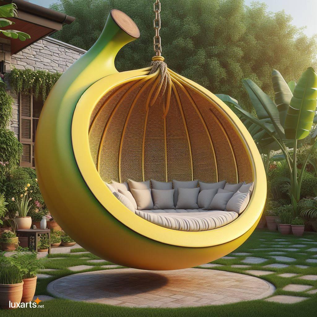 Add a Touch of Whimsy to Your Garden with Delightful Fruit-Shaped Swing Seats fruit swinging garden chairs 11