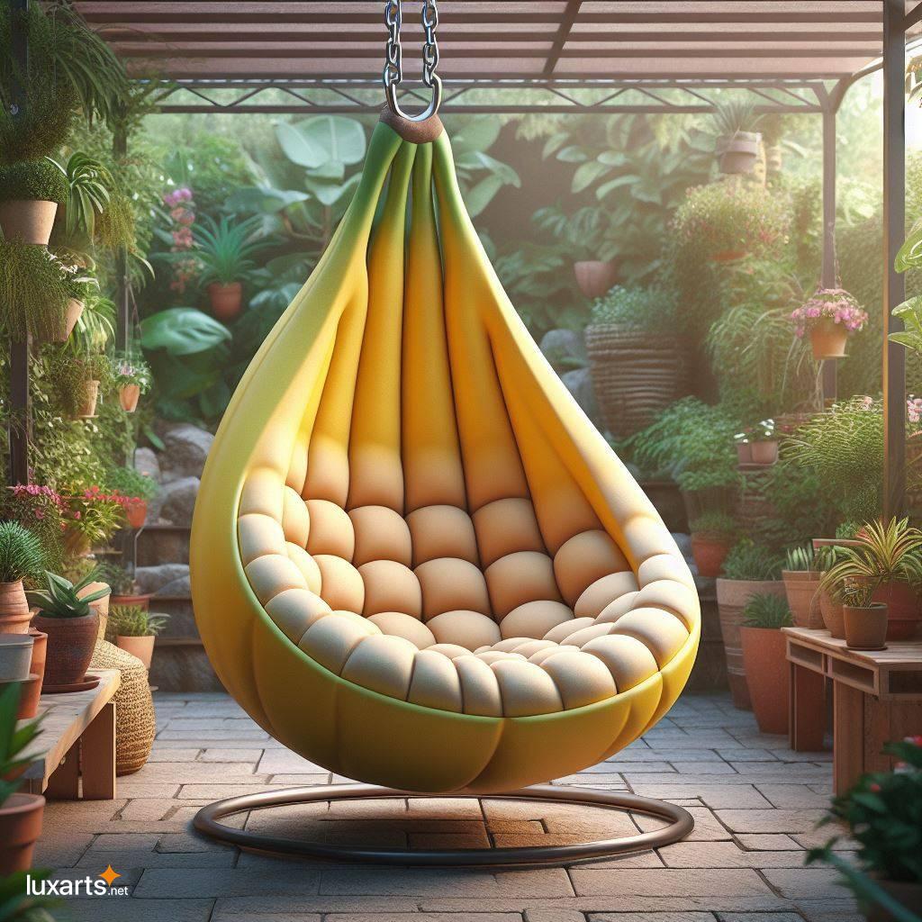 Add a Touch of Whimsy to Your Garden with Delightful Fruit-Shaped Swing Seats fruit swinging garden chairs 5