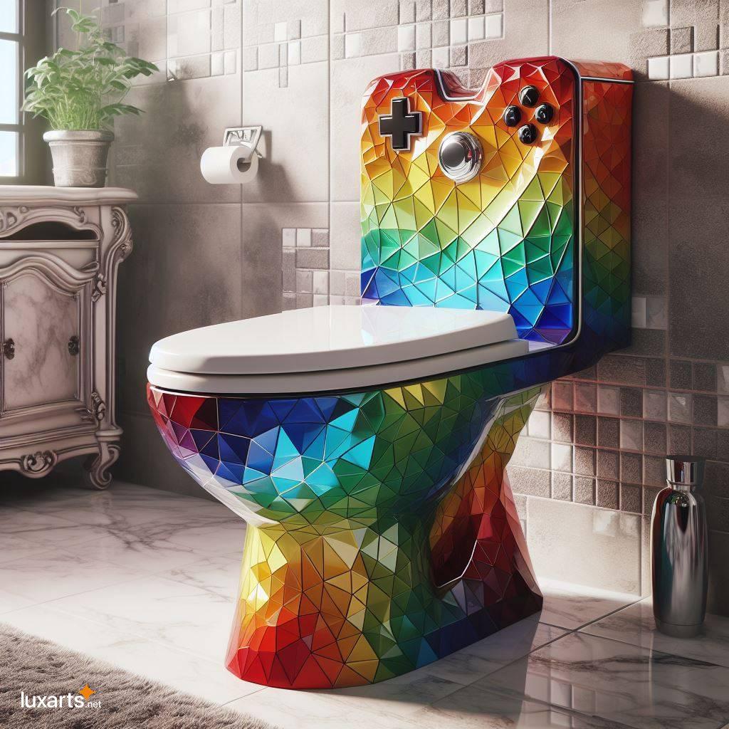 Level Up Your Bathroom with a Gaming-Inspired Crystal Toilet gaming inspired crystal toilet 4