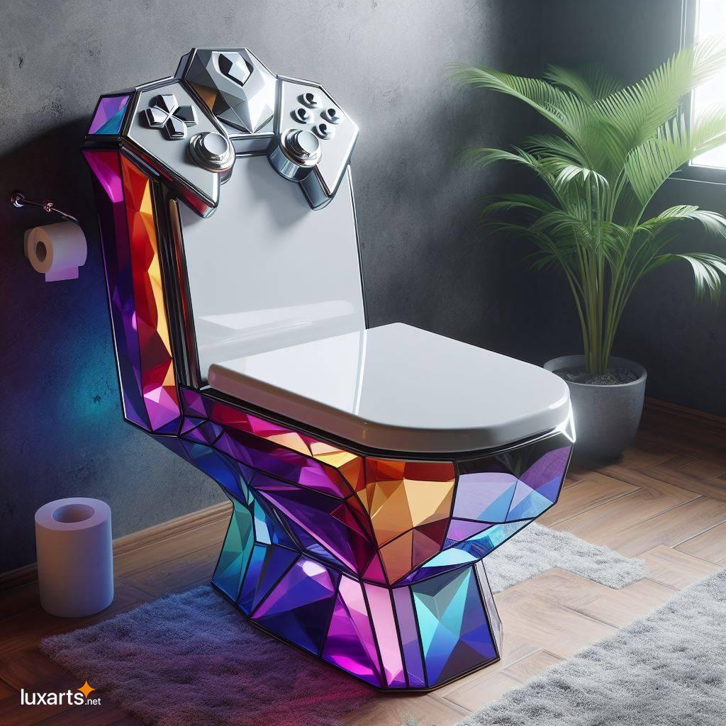 Level Up Your Bathroom with a Gaming-Inspired Crystal Toilet gaming inspired crystal toilet 6
