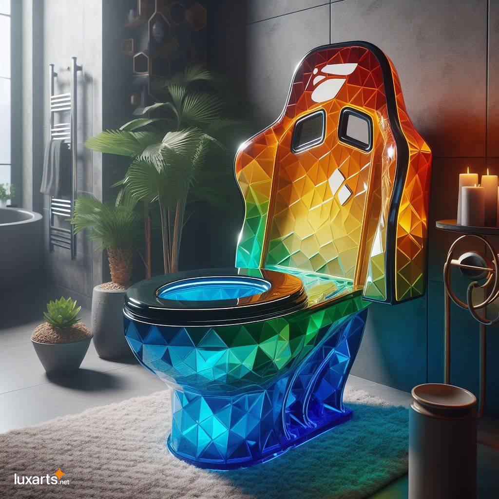 Level Up Your Bathroom with a Gaming-Inspired Crystal Toilet gaming inspired crystal toilet 8