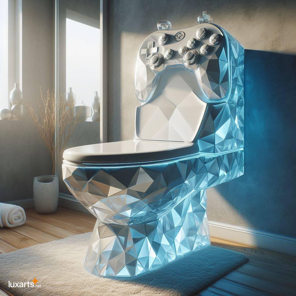 Level Up Your Bathroom with a Gaming-Inspired Crystal Toilet gaming inspired crystal toilet 9