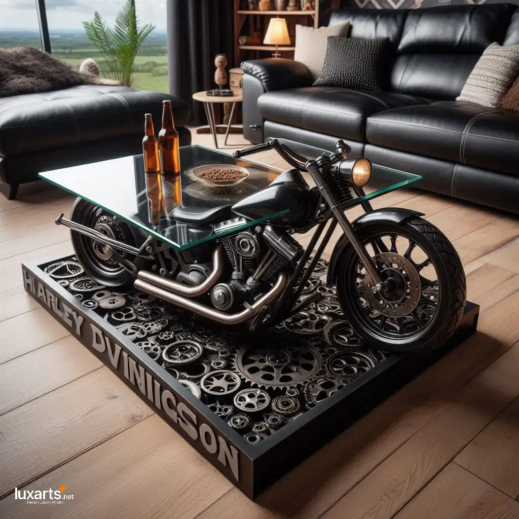Harley Davidson Coffee Tables: Rev Up Your Décor with Biker Chic harley davidson coffee tables 8