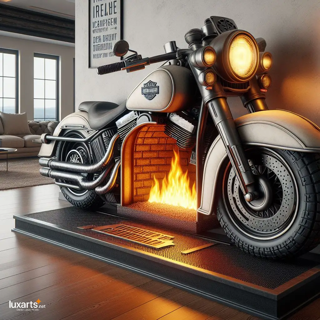 Harley Davidson Fireplace: Bringing the Spirit of the Road into Your Home harley davidson fireplace 10