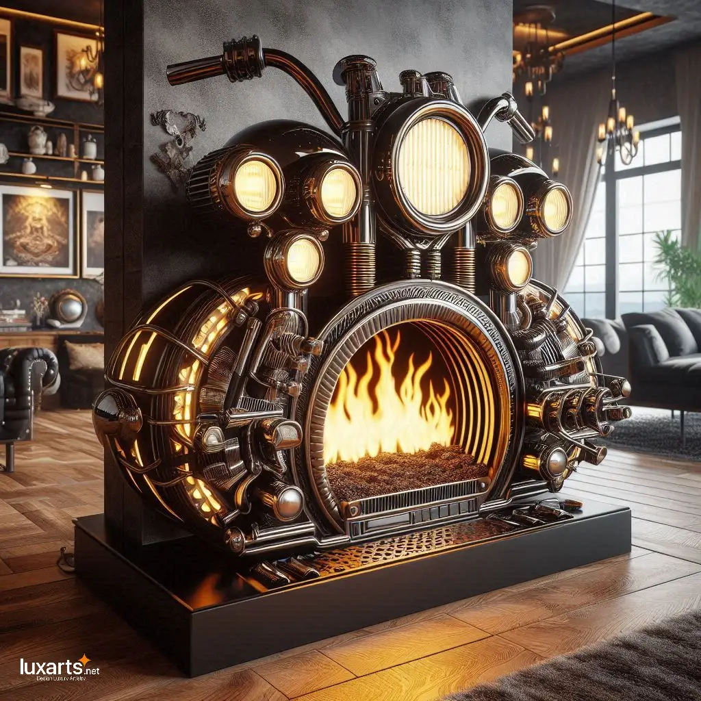 Harley Davidson Fireplace: Bringing the Spirit of the Road into Your Home harley davidson fireplace 3