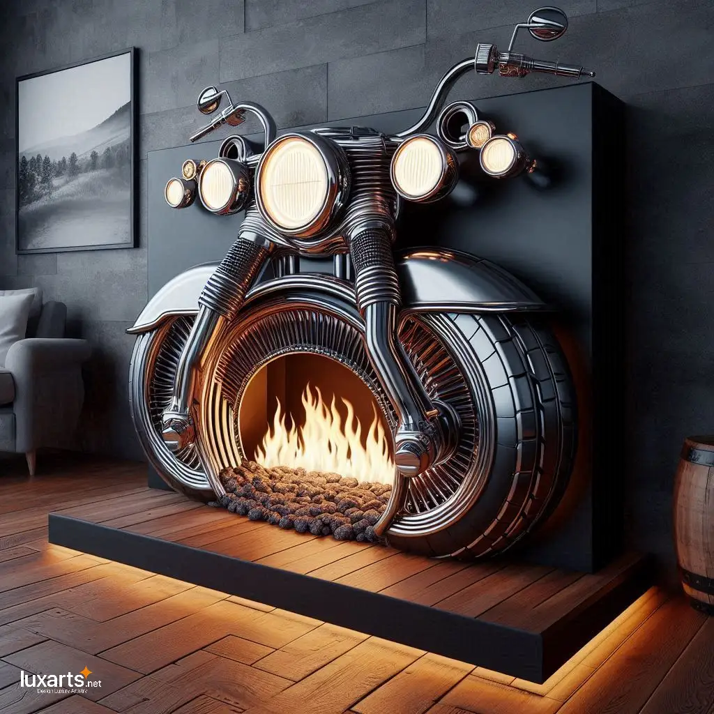 Harley Davidson Fireplace: Bringing the Spirit of the Road into Your Home harley davidson fireplace 5