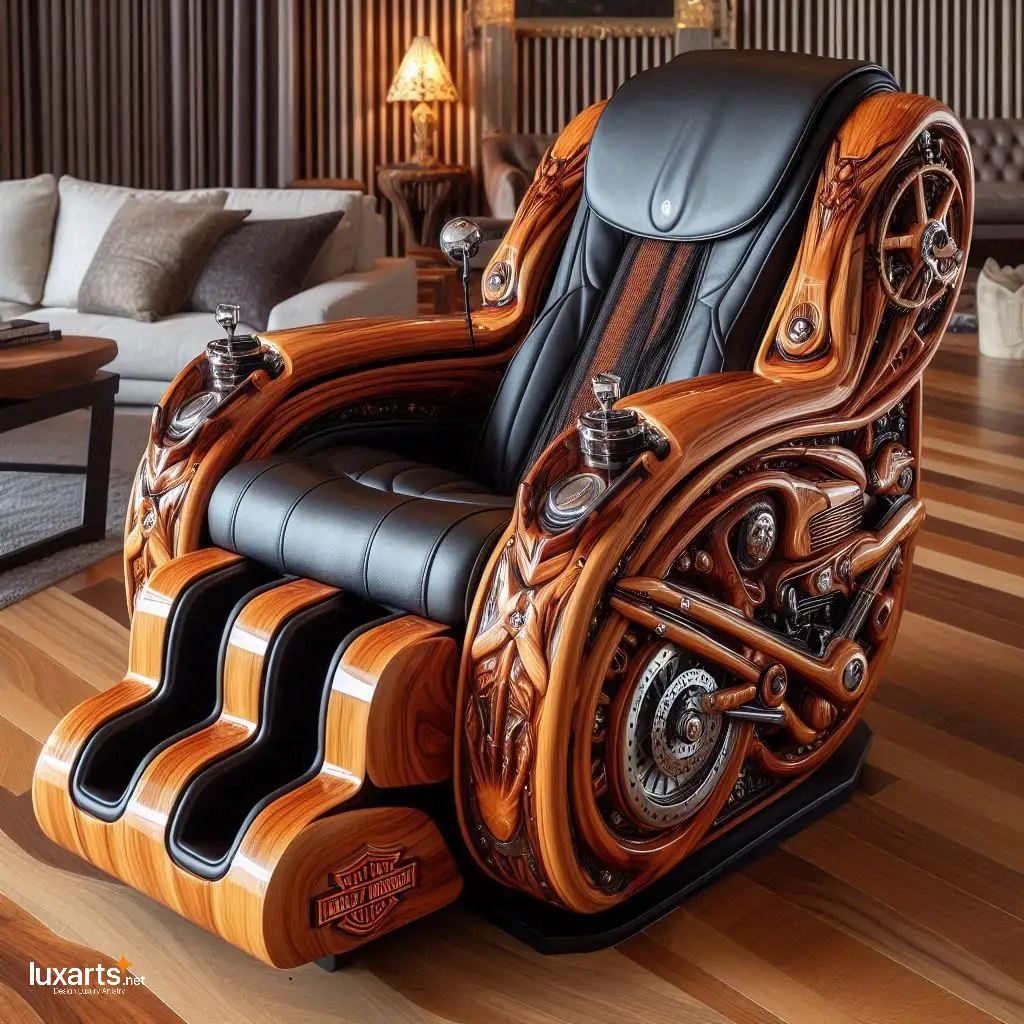 Harley Davidson Massage Chair: Revitalize in Biker Style harley davidson massage chair 2