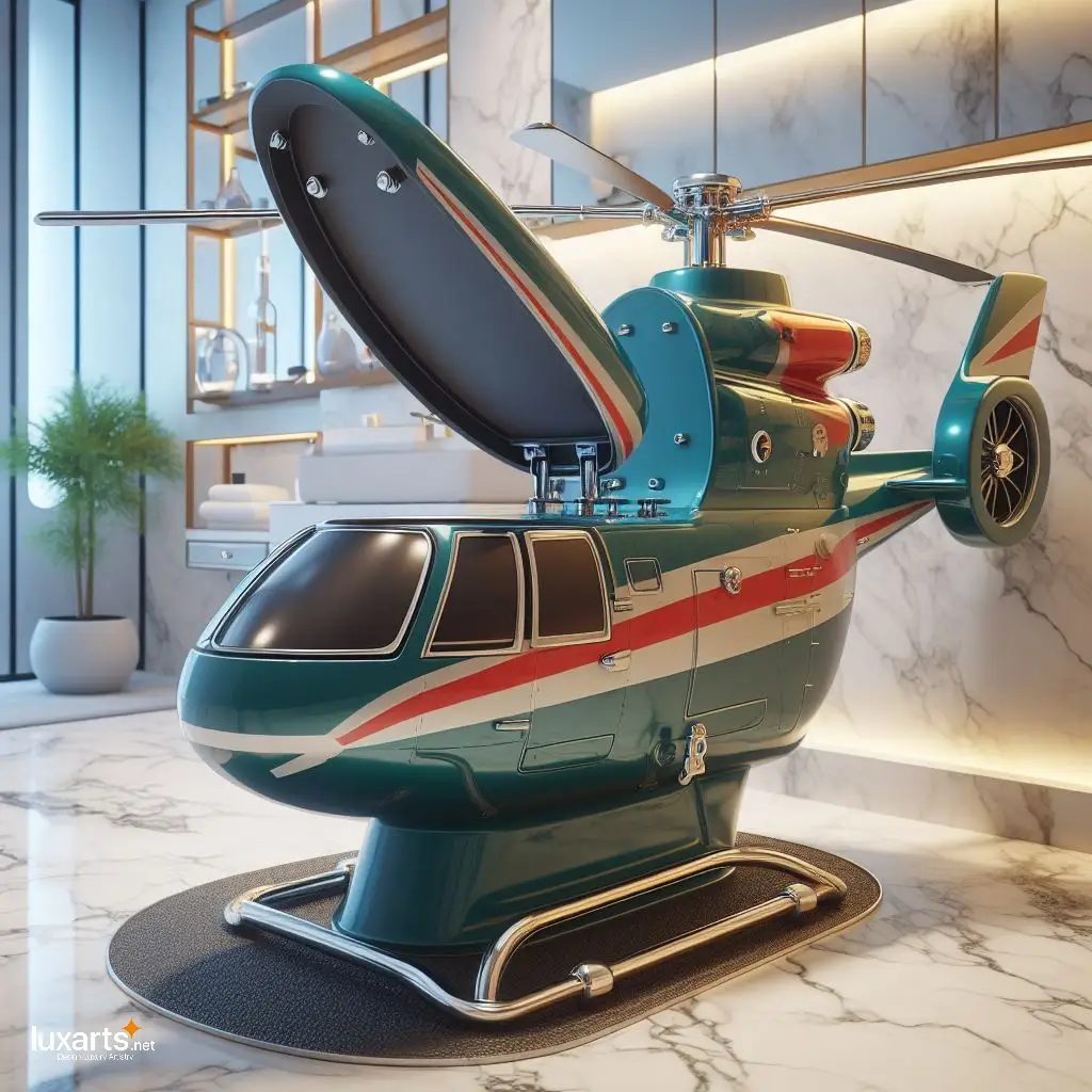 Helicopter Inspired Toilet: A Whimsical and Functional Addition to Your Bathroom helicopter inspired toilet 7