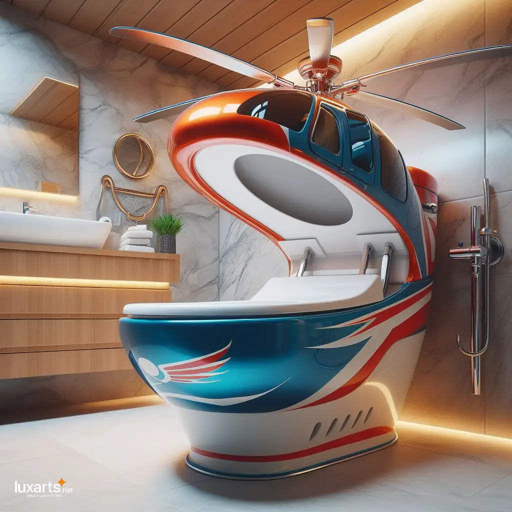 Helicopter Inspired Toilet: A Whimsical and Functional Addition to Your Bathroom helicopter inspired toilet 9