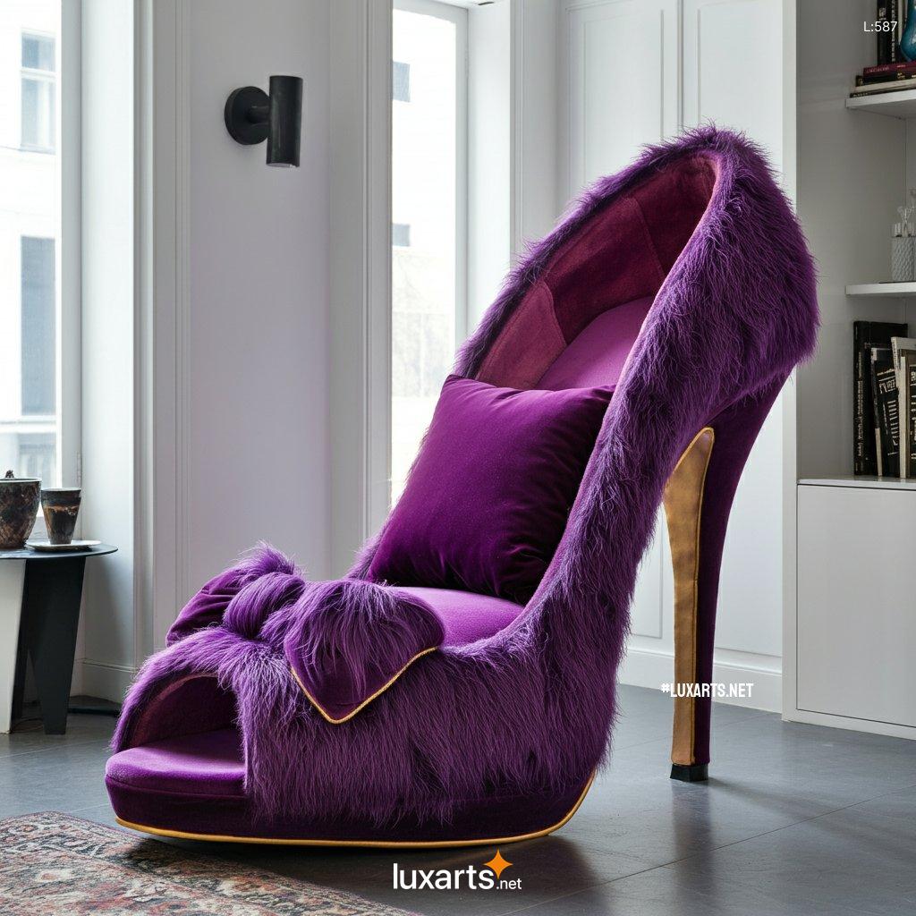 High Heel Shaped Chair: Step into Glamour with Chic Seating high heel chair 1