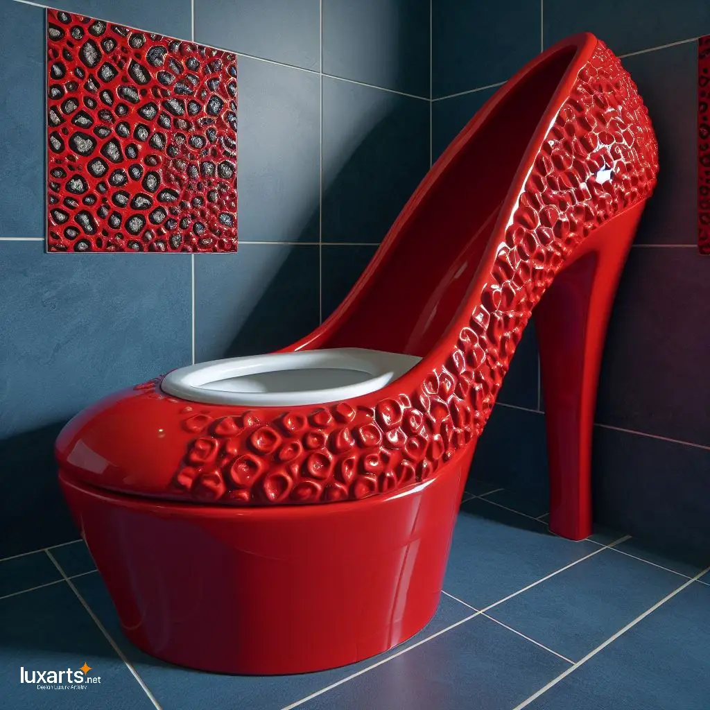 Unleash Your Inner Fashionista with a High Heel Toilet: A Bold Design for a Daring Bathroom high heel toilet 1