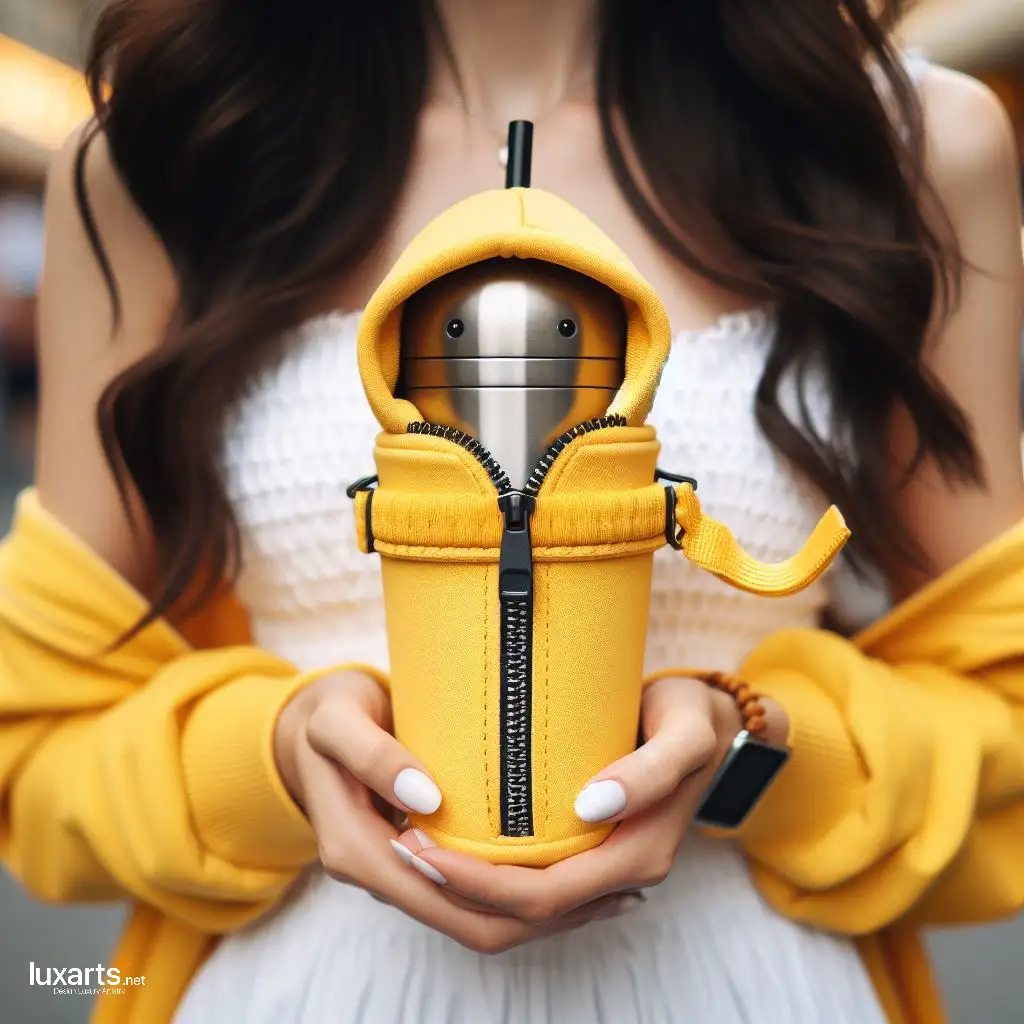 Hoodie-Shaped Thermal Cup Bag: Keep Your Drinks Warm in Style hoodie shaped thermal cup bag 11