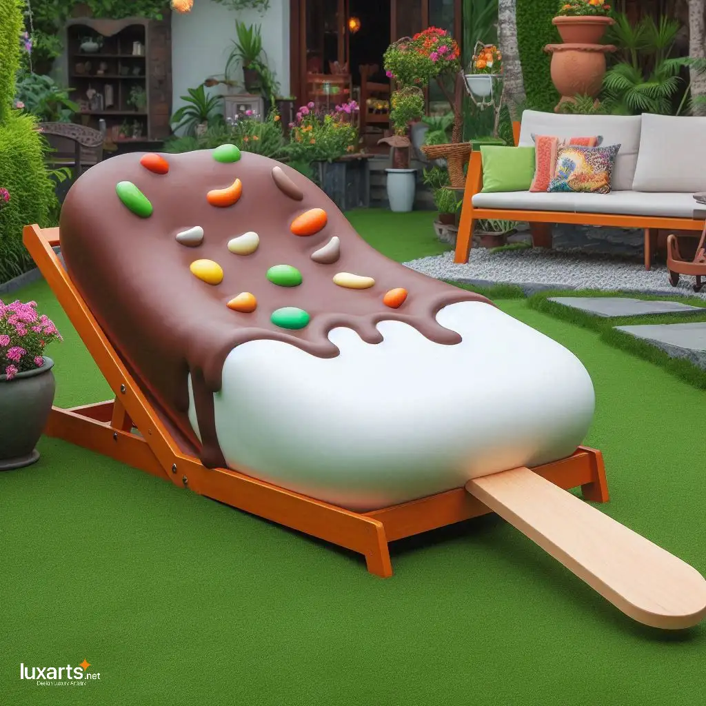 Summer Fun Awaits: Relax on Whimsical Ice Lolly Shaped Sun Loungers ice lolly shaped sun loungers 3
