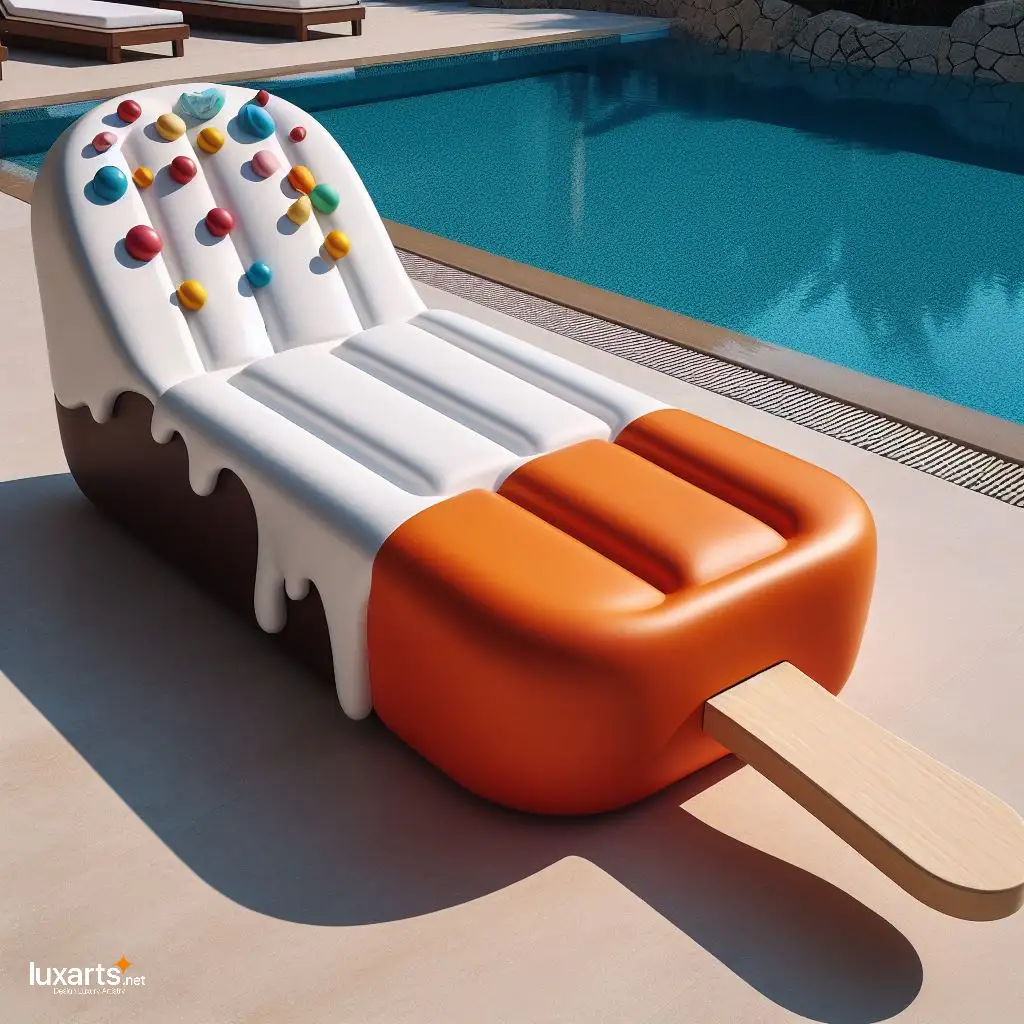 Summer Fun Awaits: Relax on Whimsical Ice Lolly Shaped Sun Loungers ice lolly shaped sun loungers 4