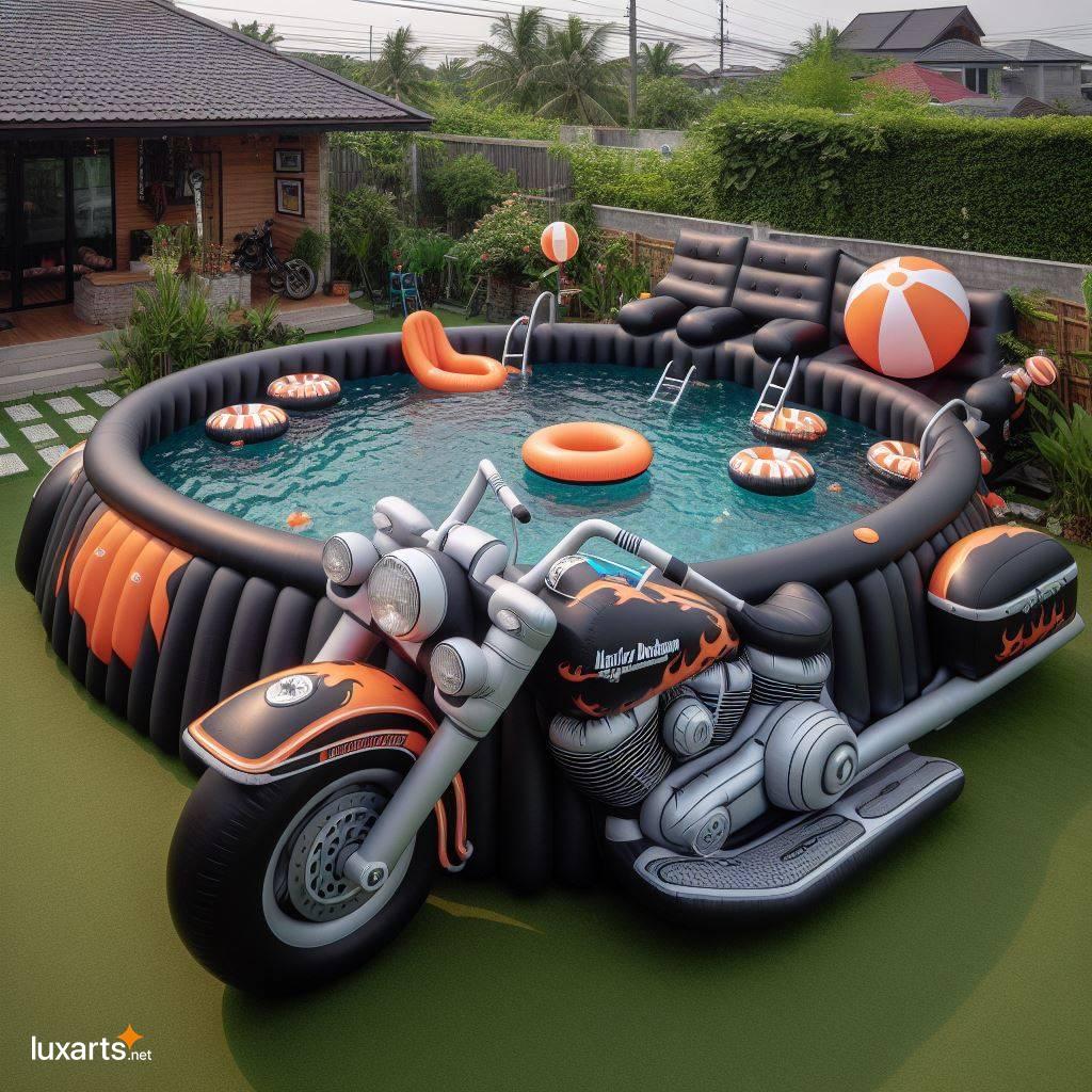 Inflatable Harley Davidson Moto Pool: The Perfect Summer Getaway Vehicle inflatable harley davidson moto pool 10