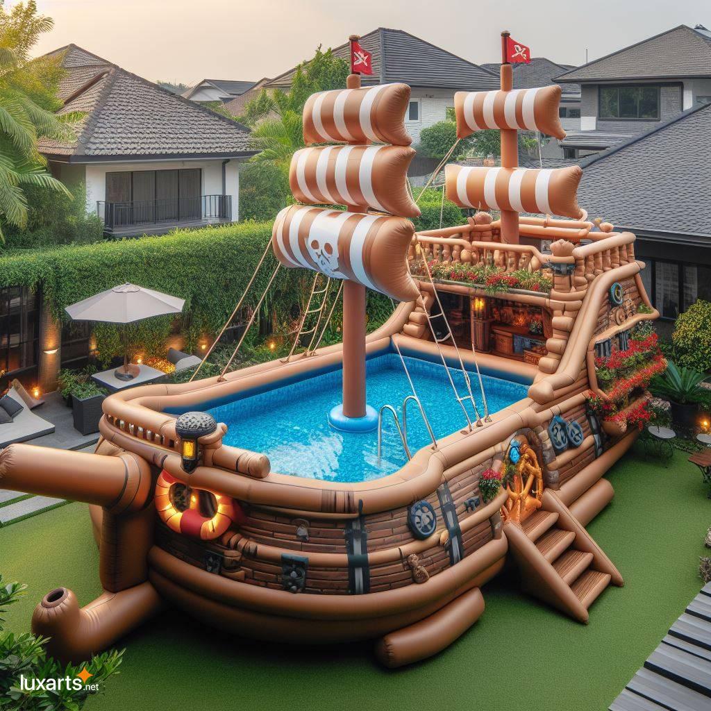 Transform Your Backyard into a Pirate Paradise with an Inflatable Pirate Ship Pool inflatable pirate ship pool 1
