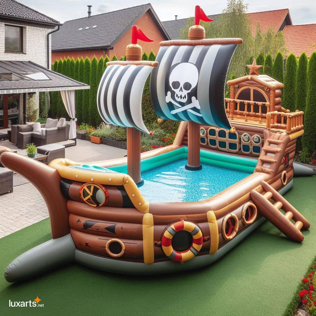 Transform Your Backyard into a Pirate Paradise with an Inflatable Pirate Ship Pool inflatable pirate ship pool 13