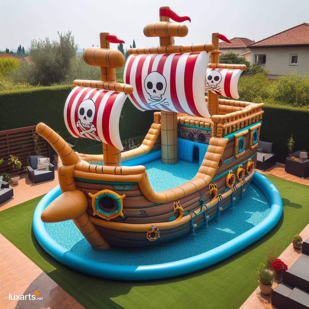 Transform Your Backyard into a Pirate Paradise with an Inflatable Pirate Ship Pool inflatable pirate ship pool 5