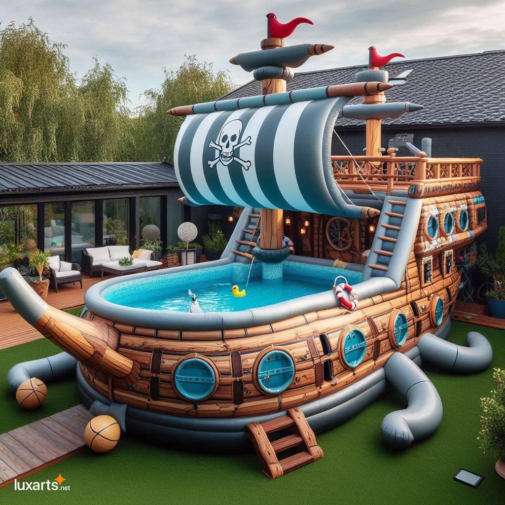 Transform Your Backyard into a Pirate Paradise with an Inflatable Pirate Ship Pool inflatable pirate ship pool 6