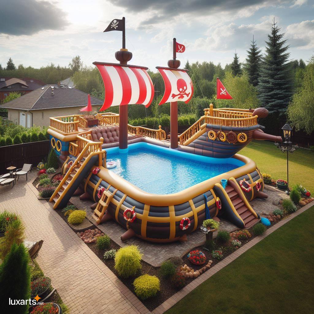 Transform Your Backyard into a Pirate Paradise with an Inflatable Pirate Ship Pool inflatable pirate ship pool 7