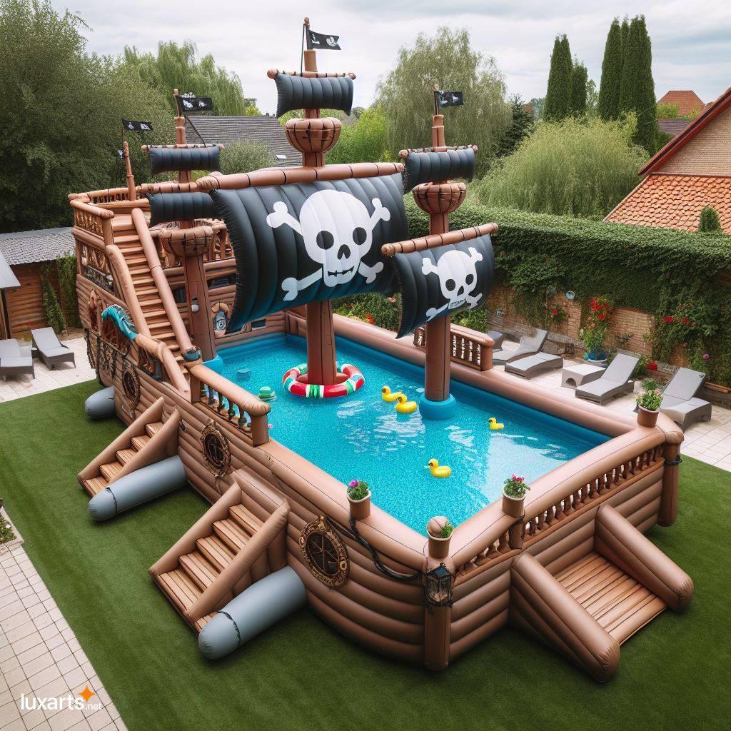 Transform Your Backyard into a Pirate Paradise with an Inflatable Pirate Ship Pool inflatable pirate ship pool 8