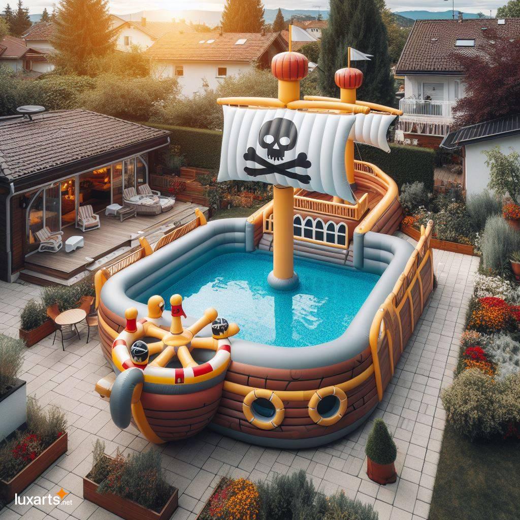 Transform Your Backyard into a Pirate Paradise with an Inflatable Pirate Ship Pool inflatable pirate ship pool 9