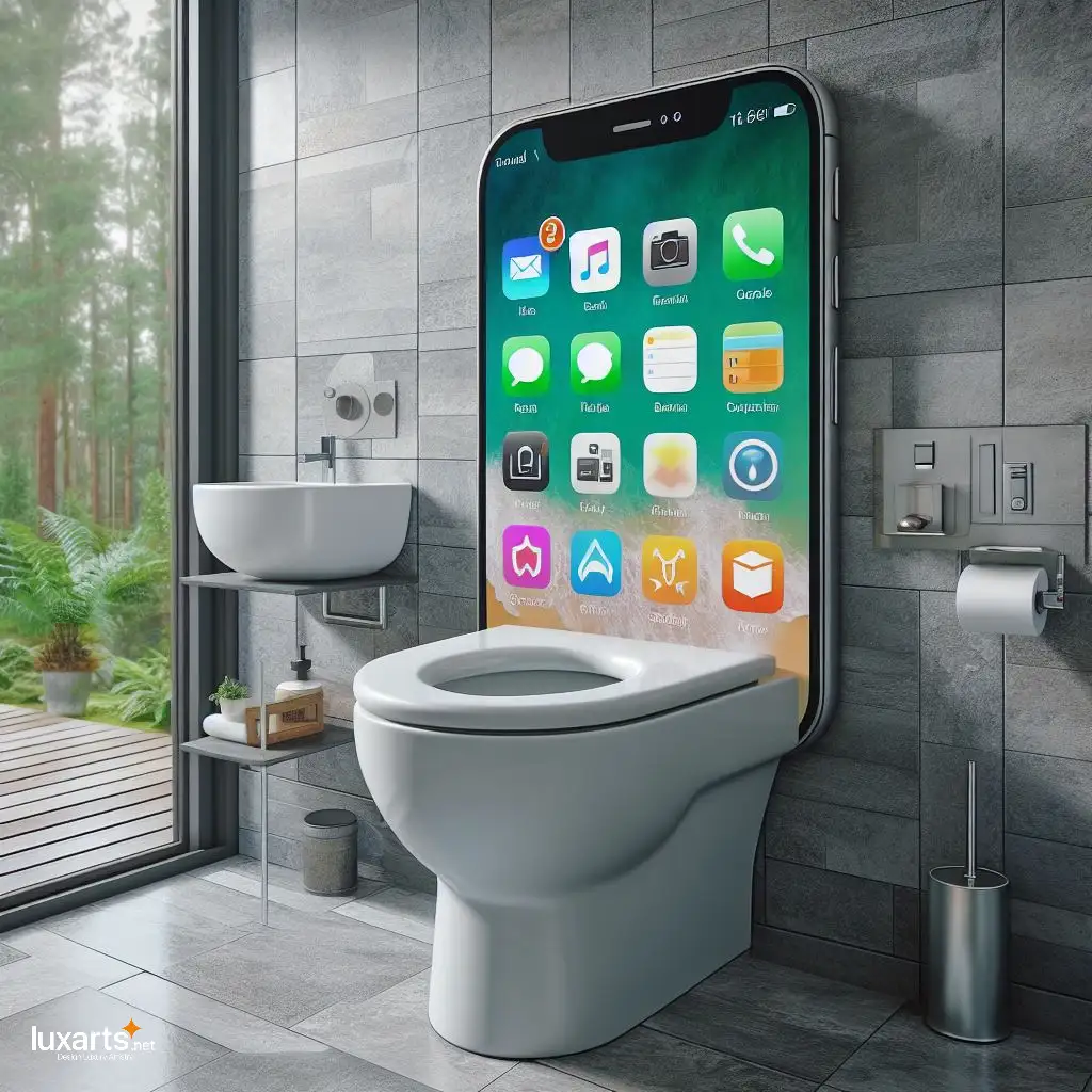 IPhone Inspired Toilet Design, Benefits, Maintenance, Cost & More iphone inspired toilet 5